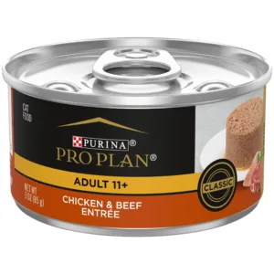 , Chicken Beef, Wet Cat Food,3 oz Cans, 24 Pack