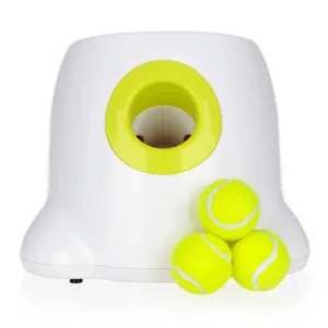 Throwing Pet Toy Auto Ball Machine, Dog Ball Launcher, Dog Toys, Pet Tennis Auto Thrower，Throw Pet Toys Ball Machine Automatic
